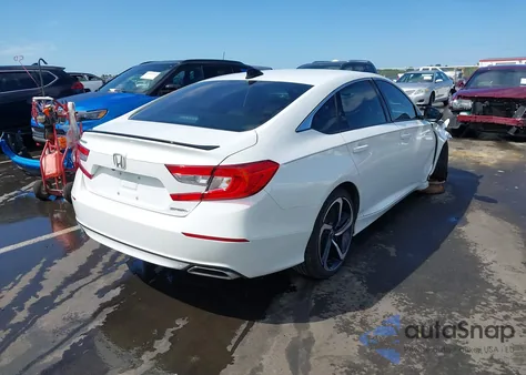 2022 Honda Accord Sport из США, поврежденный, VIN 1HGCV1F32NA099395